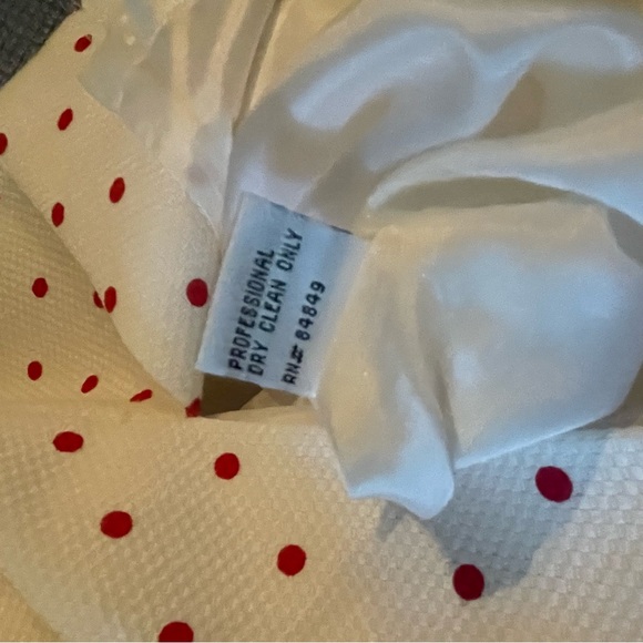 Carmen Marc Valvo Polka Dot Sleeveless / spaghetti strapped Dresses - Picture 7 of 7